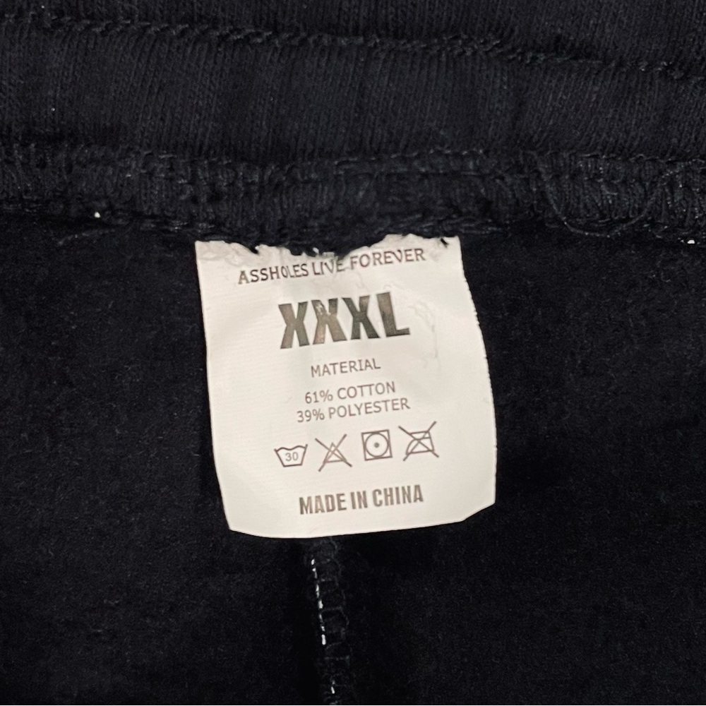 New Assholes Live Forever Snake Eyes Shorts Mens XXXL 3XL ALF Dice Summer Black - Picture 4 of 4